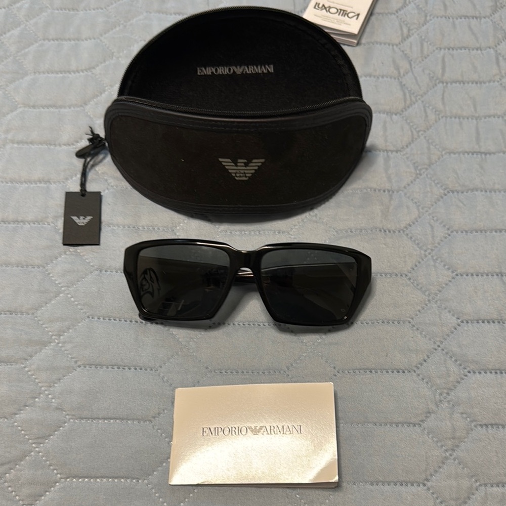 Emporio Armani Black Sunglasses